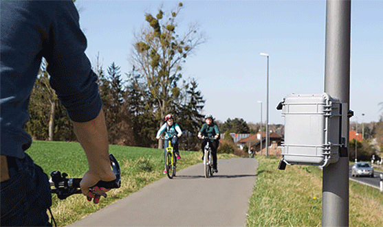 Non Intrusive Radar For Bicycle Counting
